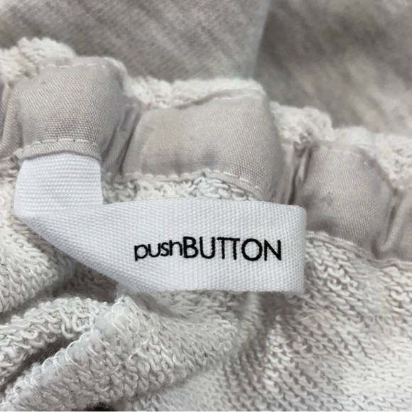 Adorable Grey Push Button sweat pants. - Picture 4 of 11